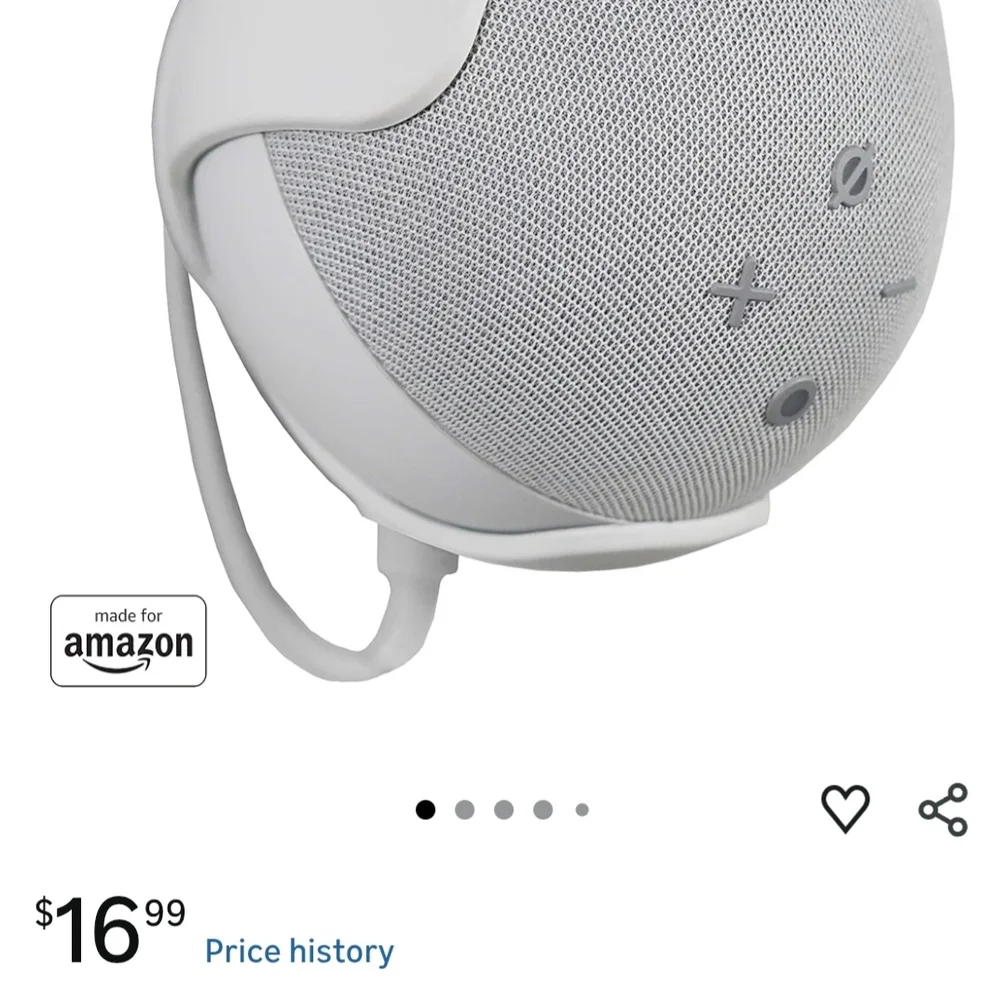 NIB Wall Mount For Amazon Smart Speaker
